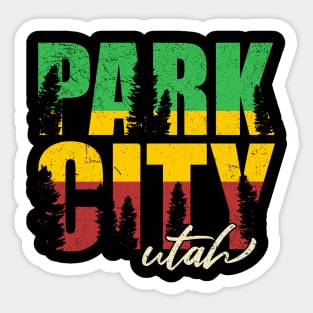 Park City Utah Sticker